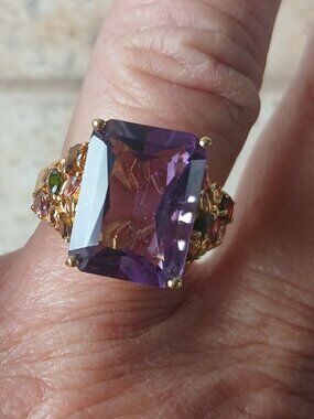 D'Joy Radiant Cut African Amethyst